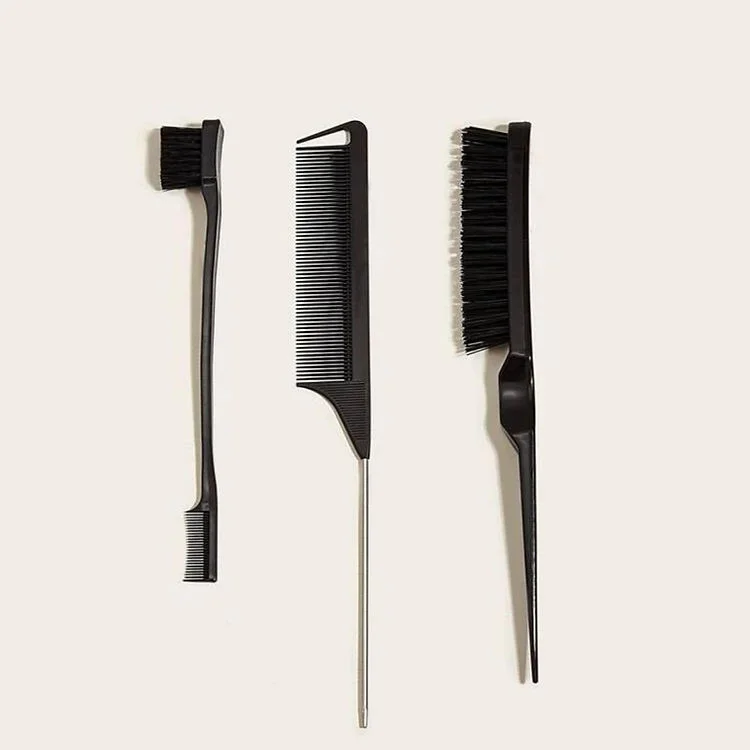 Brush pack -edge, comb, sleek brush